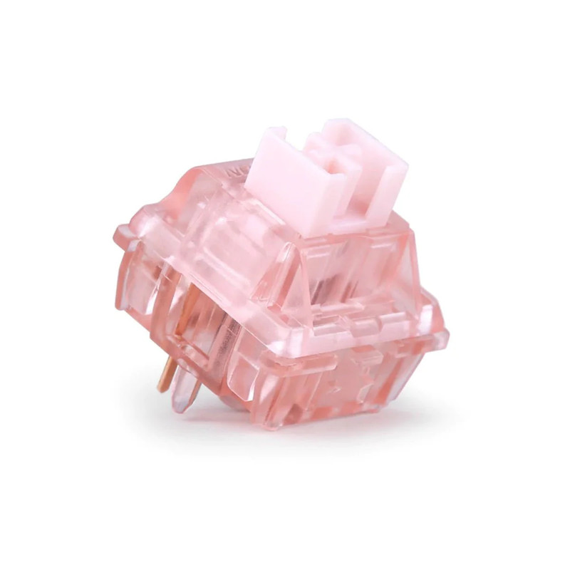 Gateron Box Linear Switches - Ink Pink - 10 Pieces - مكبس لوحة مفاتيح